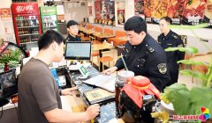 细心核验停业执照、食物运营许可